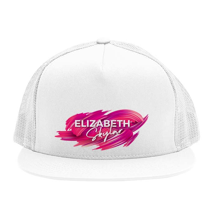 Elizabeth Skylar Trucker Hat Mandy Sacs Fangearvip