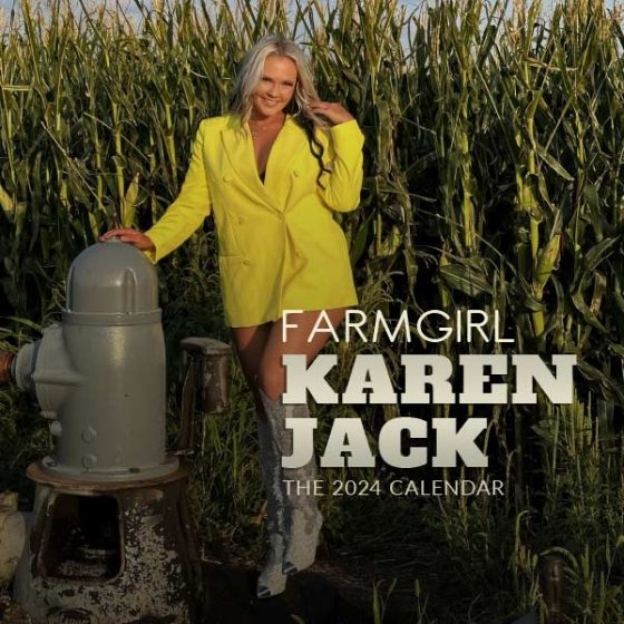 Farmgirl The 2024 Karen Jack Calendar FanGear.VIP